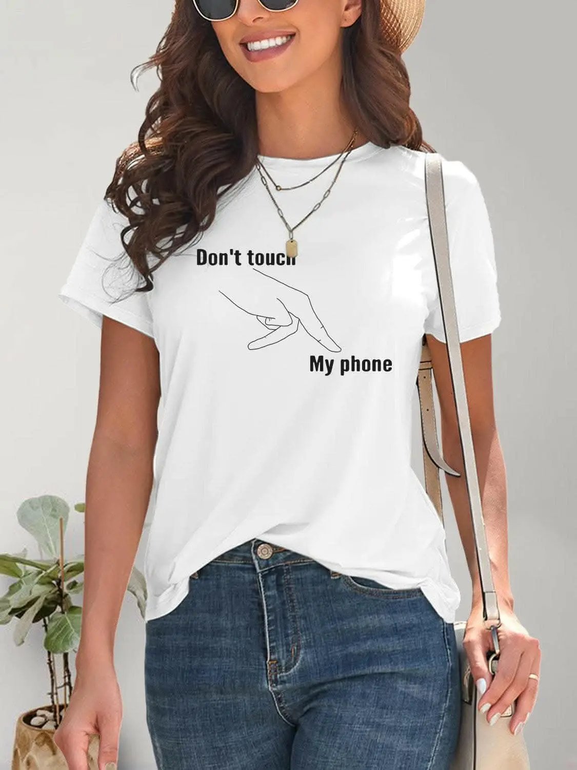 Graphic Tee - Round Neck, Short Sleeve - Love Salve